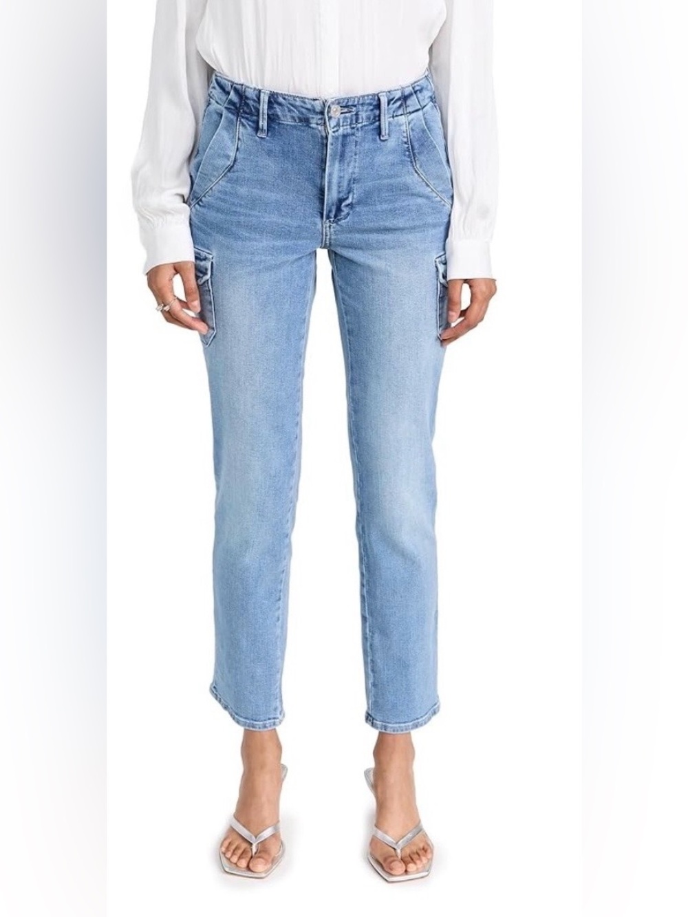 PAIGE Drew Cargo Pockets Jeans – Suli Wash – Size 31